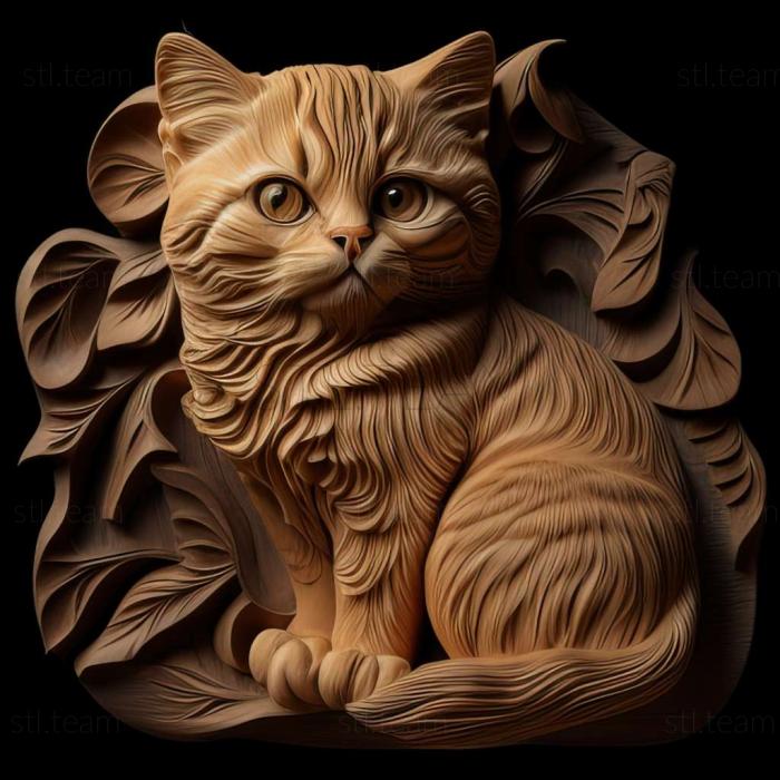 3D model cat (STL)